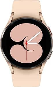 Samsung Galaxy Watch4 4G 40mm Rose Gold Smart Watch Health Monitoring Wellness Sport BMI ECG Long Life Battery - FR Version