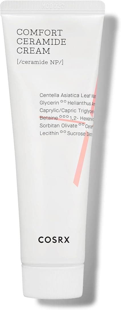 COSRX Ceramide Balanced Comfort Cream, 2.82 oz/80g, Soothing and Long Lasting Facial Moisturizer, 50% Centella Asiatica for Dry Skin, Not Tested on Animals - Image 1