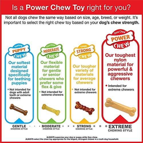 Nylabone Alternative to Rawhide Chew Toy No Mess Chicken Flavour for Small Dogs (up to 11kg), Powerful/Extreme Chew Dogs - Image 6