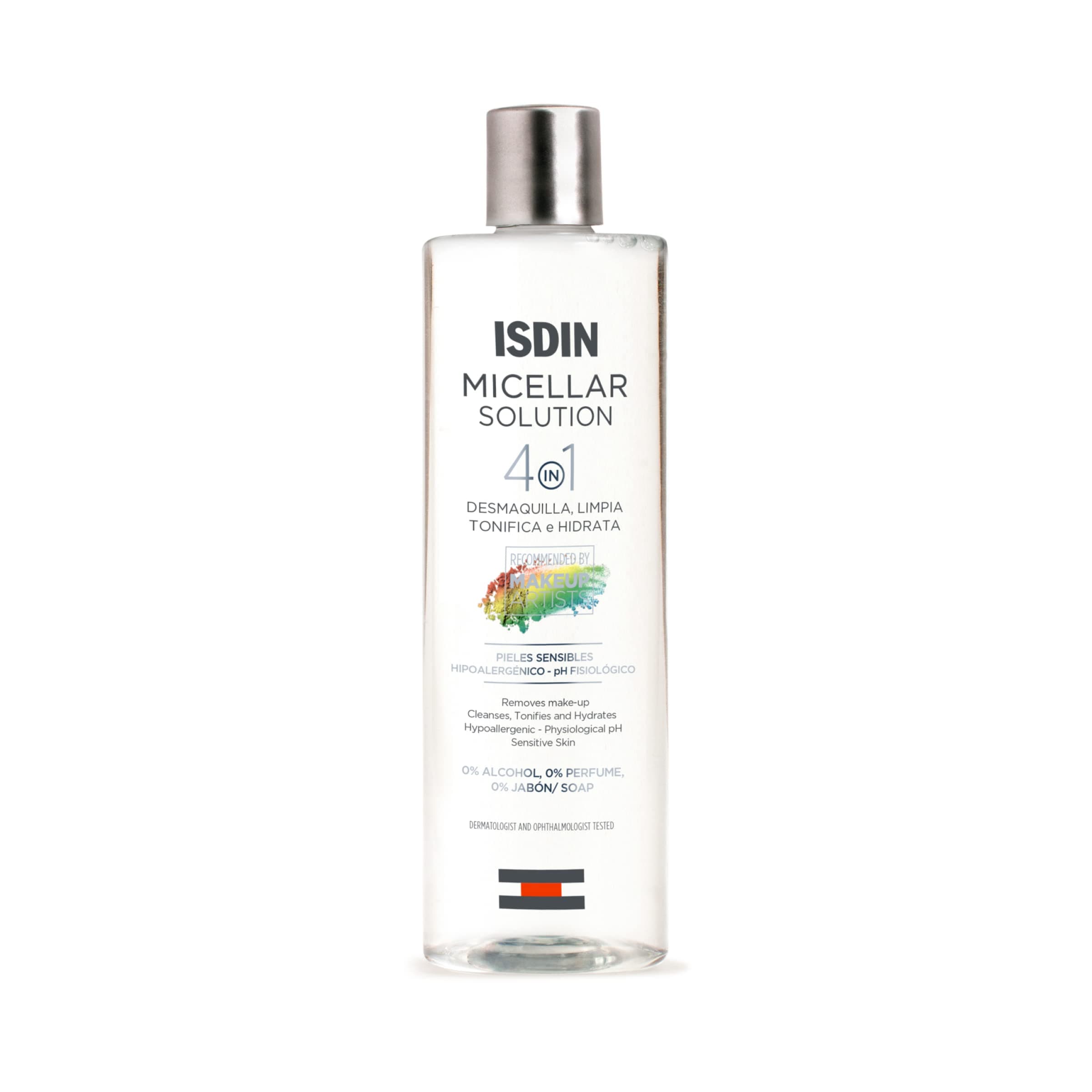 ISDIN Micellar 4-in-1 Solution (400 ml) | Micellar Water | Cleanses, Removes Makeup, Tones and Moisturizes | Makeup Removal - Image 10