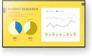 Sony Bravia Professional Displays FW-50EZ20L - EZ20L Series - 50" LED-backlit LCD display - 4K - entry-level displays for businesses designed for 16/7 operation.