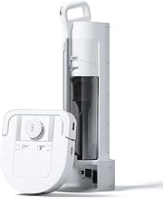 ECOVACS DEEBOT X5 Hybrid Aspirateur Robot et aspirateur à Main 2-en-1 avec vidage Automatique, ZeroTangle 2.0, TrueDetect, contrôle par Application, Grande mobilité pour Un Nettoyage sans Effort