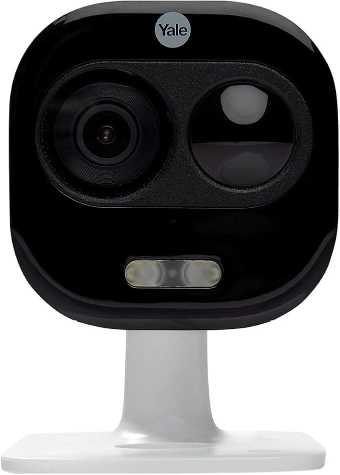 Yale SV-DAFX-W EU All-in-1 Indoor/Outdoor 1080p Waterproof WiFi Camera (IP65) with Two-Way Audio, Motion Detection and Built-in Siren (Compatible with Amazon Alexa)