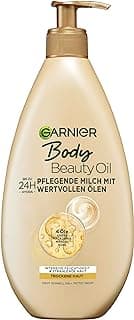 Garnier Garnier Oil Beauty Masque nourrissant Huile pour le corps riche avec huile d'argan et huile d'amande, huile de rose et macadamia 400 ml