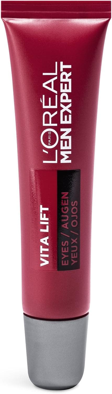 L'Oréal Paris Men Expert Crème contour des yeux anti-âge pour homme Soin des yeux contre les rides et les cernes Vita Lift 15 ml