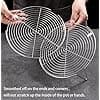 1pc 304 Stainless Steel Round Steam Cooling Racks Backing Steamer Rack for Instant Pots Rack, Small Cooling Rack for Pizza Cake Cooling Steamer Stand for Air Fryer, Inst - Image 7