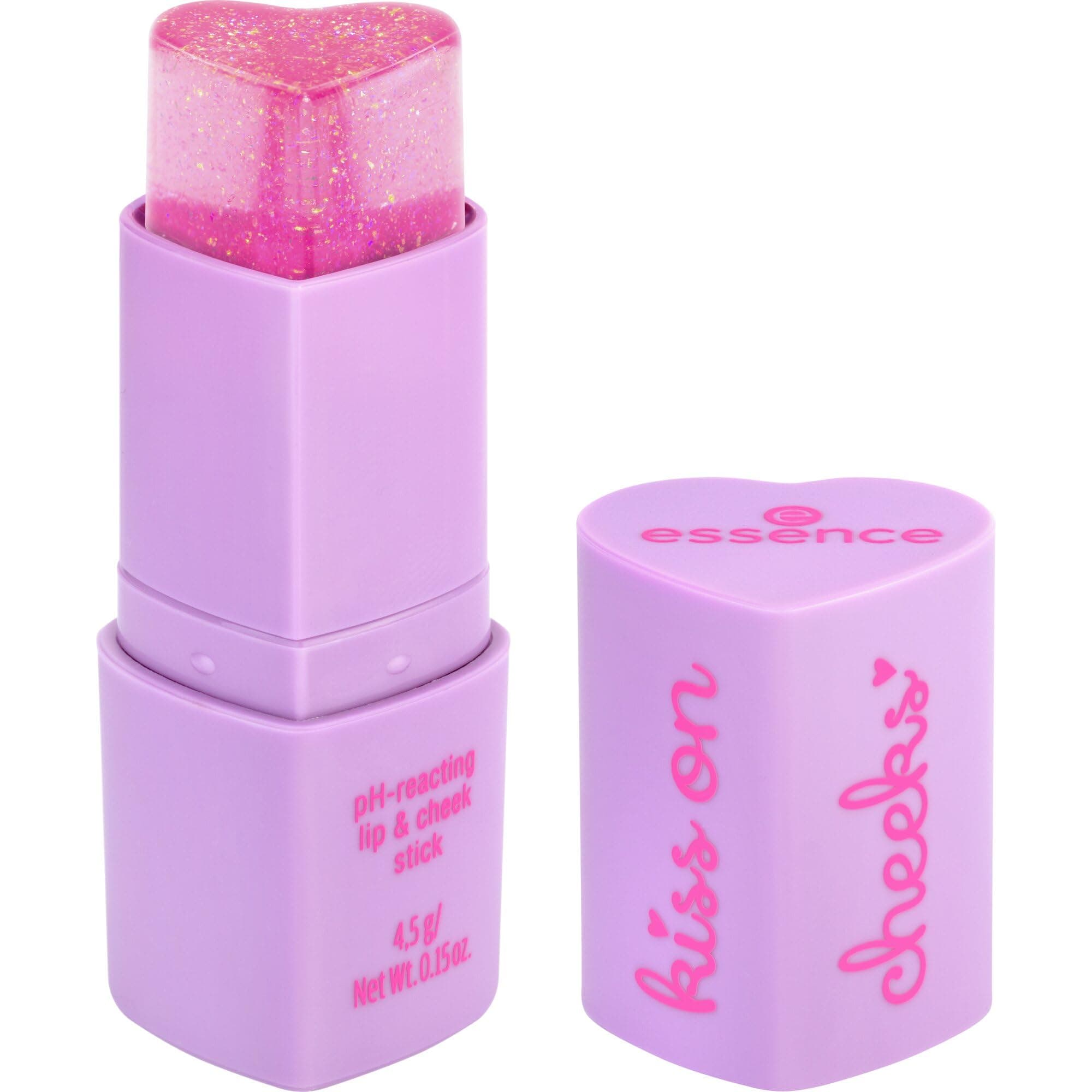 essence kiss on cheeks pH-reacting lip & cheek stick lèvres et joues réagissant au pH, s'adapte à la couleur, naturel (4.5g) - Image 7