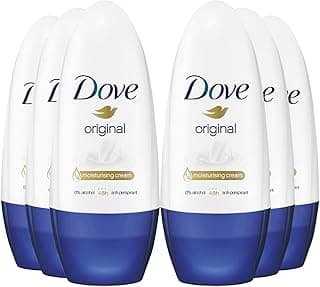 Dove Dove Lot de 6 déodorants anti-transpirant 48H sans alcool 50 ml