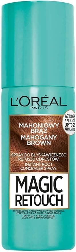 L'Oréal L'Oréal Paris Magic Retouch Root Killer Spray, Mahogany Brown, 75 ml