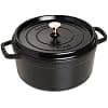 Staub 5 Quart Round Casserole Dish, Black by Staub - Image 2
