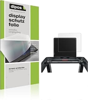 dipos I 2x Protection ecrán mat compatible avec Technogym Artis Run Films de protection d'écran