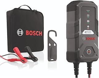 Bosch Bosch C10 Chargeur de Batterie de Voiture - 3,5 Ampères avec Fonction de Maintien - pour Batteries 12 V Plomb-Acide, AGM, Gel, EFB et SLI