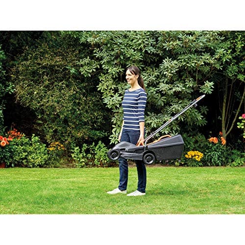 BLACK+DECKER BEMW351GL2-QS BEMW351GL2-QS Wired Lawn Mower 1000W and 250W Wired Trimmer with 3 Cutting Heights, 23 cm with Automatic Wire Unwinding, BEMW351GL2-QS Black - Image 5