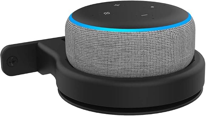 Compatible with Amazon Echo Dot, Support Echo Dot, Echo Dot Speaker Accessories (Echo Dot, Black, DD96), 1 Pack - Image 1