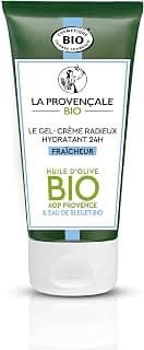 La Provençale - La Crème Radieuse Hydratante Fraîcheur,Soin Visage Certifié Bio, Huile d’Olive Bio AOC Provence, Peaux Normales à Mixtes - 50ml