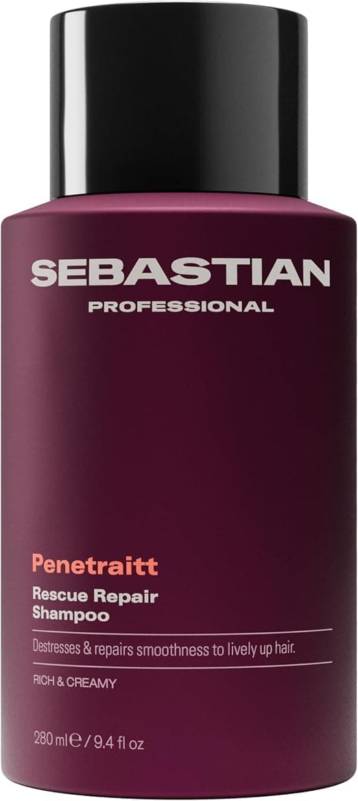 Sebastian Professional Penetraitt - Professional Repair Shampoo for Damaged or Coloured Hair, Strengthens and Protects Hair Fiber - Image 1