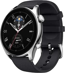 Amazfit GTR 4 Smart Watch, 150+ Sports Modes, GPS & Dual-Band, Bluetooth Calling, 14 Day Life, 1.43 Inch AMOLED, SpO2/Heart Rate Monitor/Sleep Monitor, Limited Version