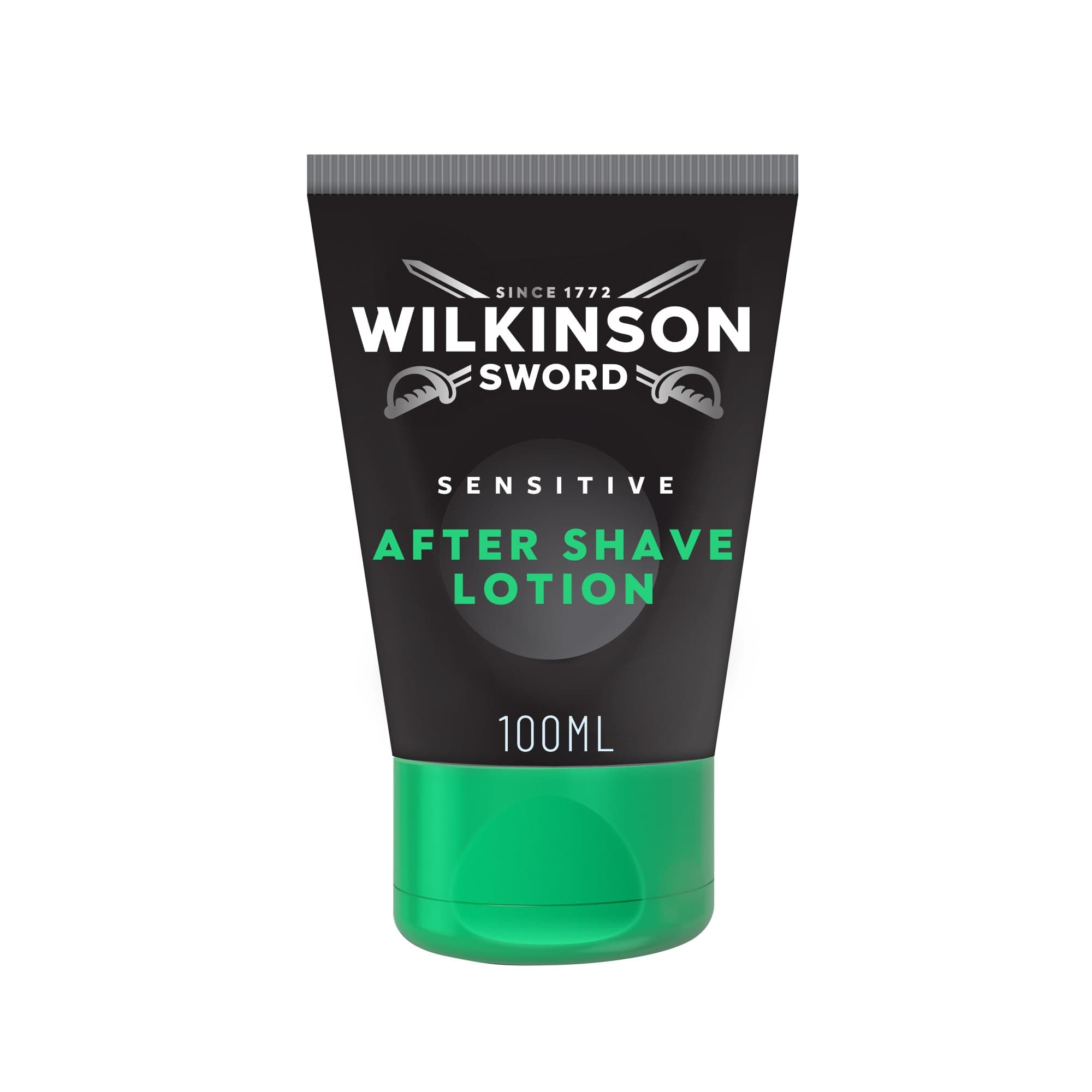 Wilkinson Sword Wilkinson Sword After Shave Lotion for Sensitive Skin Ideal for Men Toiletry Bag Practical Gifts Lotion for Sensitive Skin 100ml