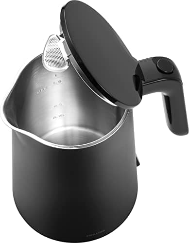 ZWILLING Electric Kettle, 1 Liter, 1850W, 220-240V, EU Plug, Black, Enfinigy Series - Image 3