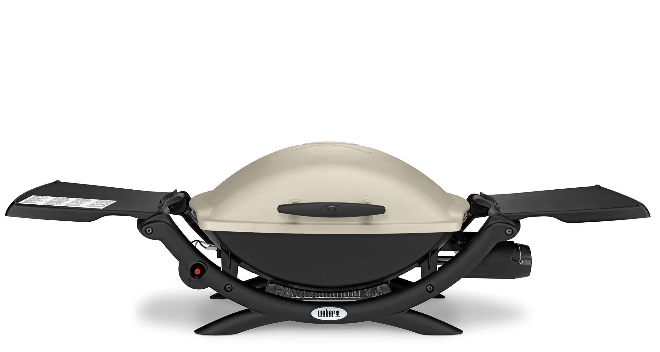 Weber Weber Q2000 55 x 39 cm Gas Barbecue with Folding Side Tables Titanium (53060079)