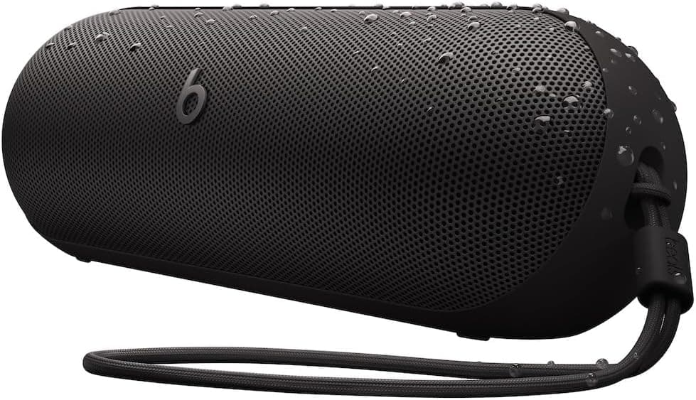 Beats Pill – Enceinte sans Fil Bluetooth et Recharge Mobile Via USB-C – Jusqu'à 24 Heures d'autonomie, résistance à l'eau (IP67), compatibilité Apple et Android, Microphone intégré – Noir Mat