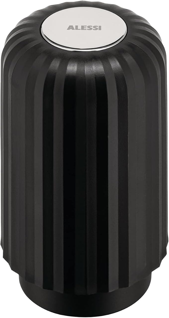 Alessi - MDL20 B - Recycling Tool for Capsules Compatible with Nespresso and Vertuo Machines, in Thermoplastic Resin, Diameter 8.5 cm, Black - Image 1