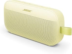 Bose Bose SoundLink Flex (2e génération) Enceinte Bluetooth, Enceinte d’extérieur Portable avec Son Haute fidélité, 12 h d’autonomie, Enceinte résistante étanche à l’Eau et à la poussière, Jaune Citron