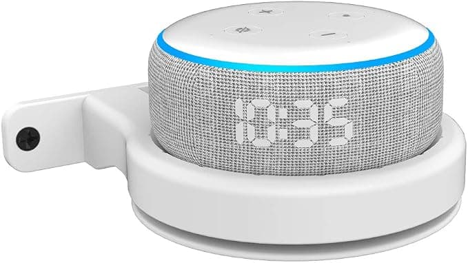 Compatible with Amazon Echo Dot, Support Echo Dot, Echo Dot Speaker Accessories (Echo Dot, White, DD96), 1 Pack - Image 1