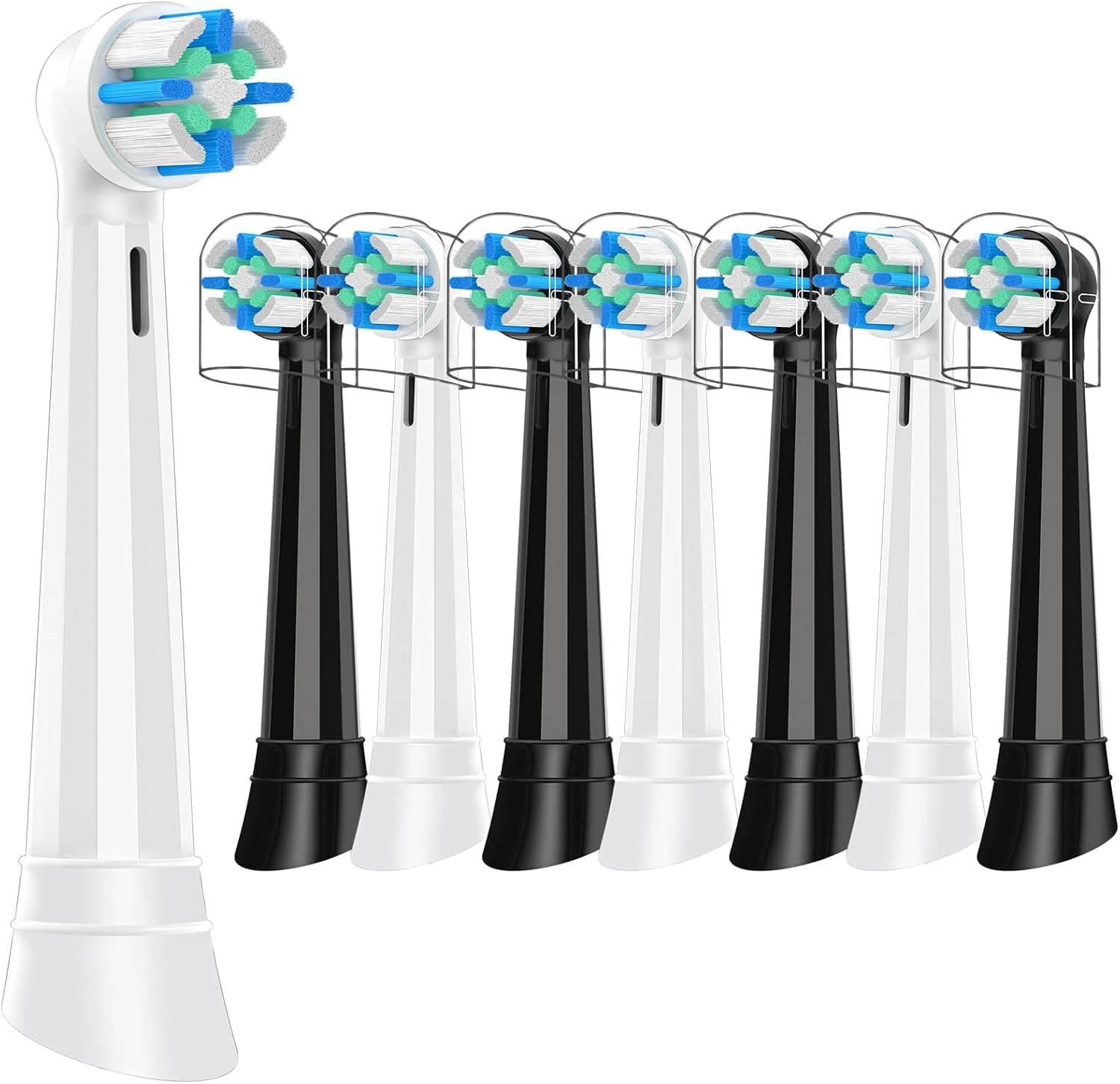 Oral-B Toothbrush Heads Compatible with Oral-b io, Replacement Toothbrush Heads Compatible with Oral B iO 2 3 4 5 6 7 8 9 10 Series Pack of 8