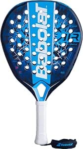 Babolat - Padel Racket Model Air Vertuo, One Size, Blue Color, Composite Material, Perfect for Air Forward, Balance Control and Power