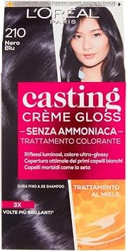L'OREAL Casting 210 Blue Cream Black Ammonia Free - Estrosa Hair Dye