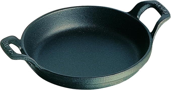 Staub STAUB Stackable Cast Iron Dish, Round, Ø 16 cm, 0.40 L, Matt Black