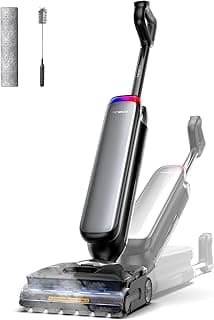 Tineco Floor One S9 Artist Steam Pro Smart Wireless Steam Cleaner, HyperSteam 160°C, SmoothDrive and ReverseScrub Technology, 90 Min Autonomy, Two Drying Modes, DualBlock Tangle Free