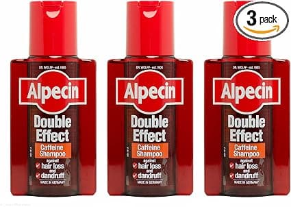 3 x Alpecin Double Effect Caffeine Shampoo - 200ml - Image 1