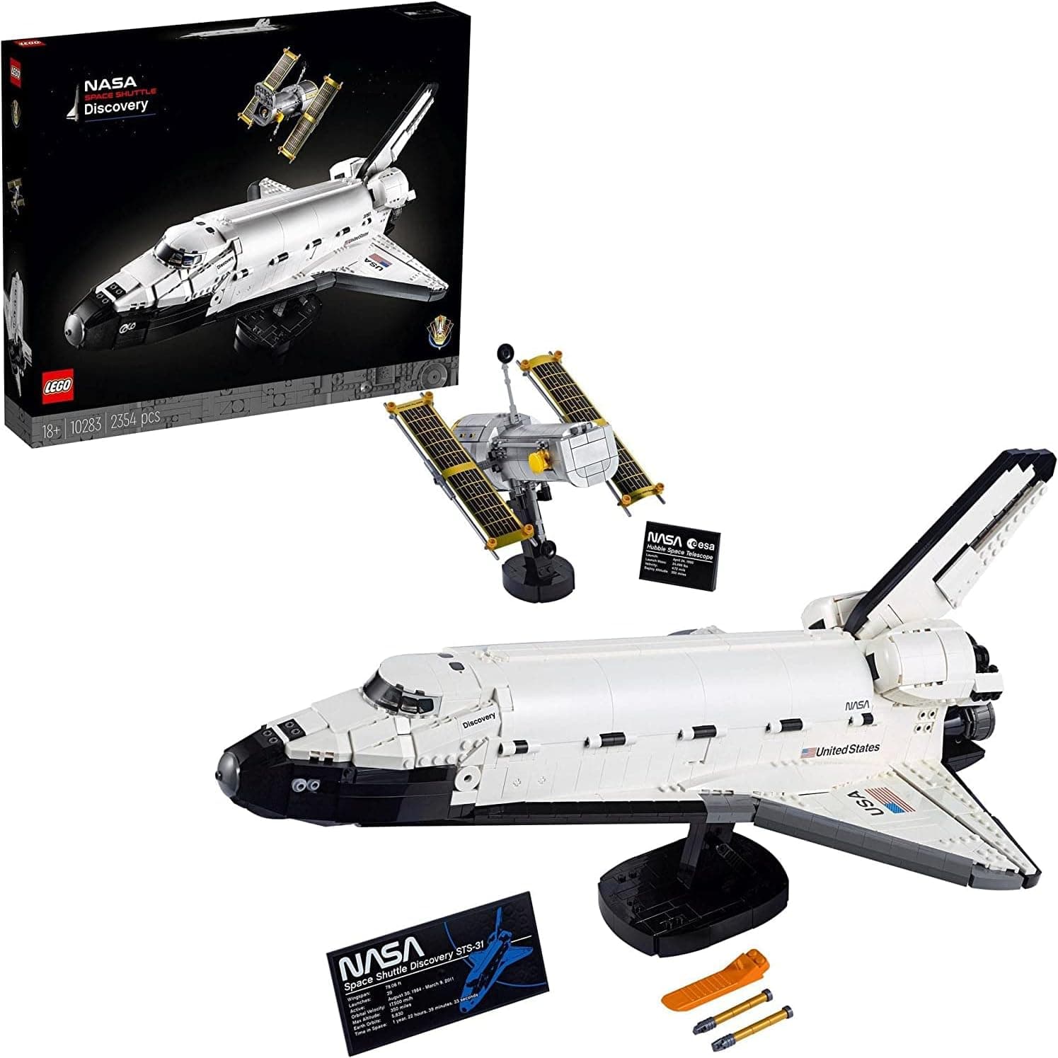 LEGO LEGO 10283 Icons NASA Space Shuttle Discovery Adult Gift LEGO Rocket Collection