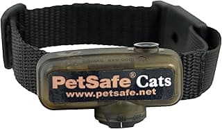 PetSafe PetSafe Collier pour Chat, 4 Niveaux de Stimulation, léger, réglable et Anti-étranglement, à Piles