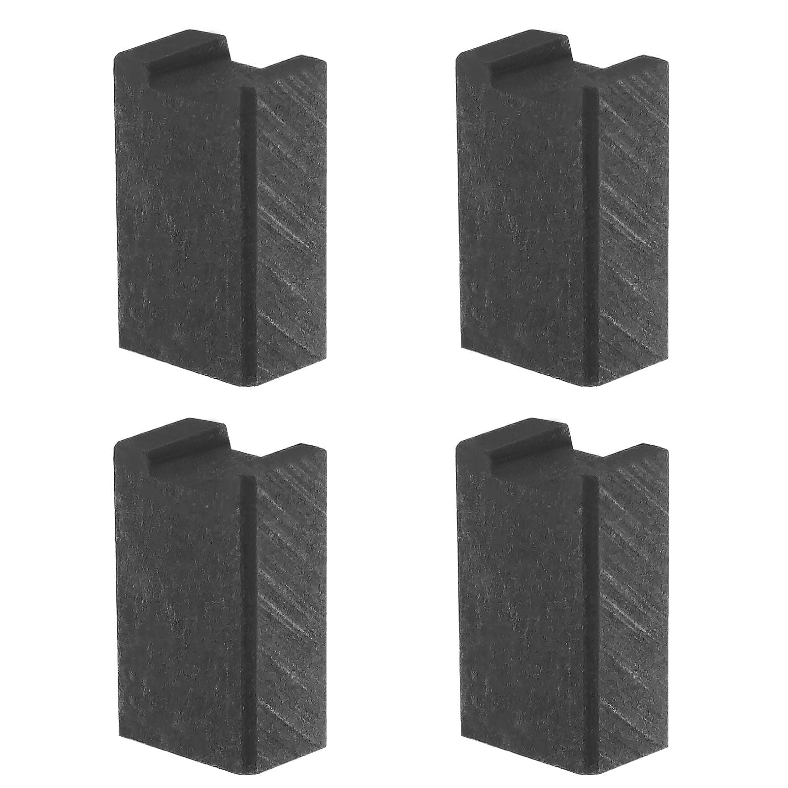 Lot de 2 paires de balais de charbon pour moteur compatibles avec machines à café Siemens EQ EQ5 EQ6 EQ7 EQ8 4 x 6 x 10 mm - Image 1