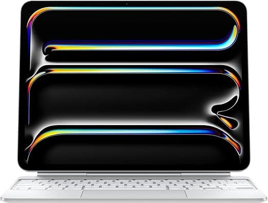 Apple Magic Keyboard for iPad Pro 13-inch (M4) - French - White ​​​​​​​​​ - Image 1