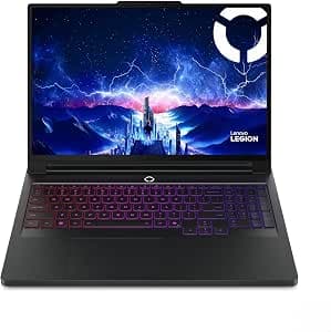 Lenovo Legion Pro 7i Gaming AI Laptop | 16" WQXGA 240Hz OLED Display | Intel Core Ultra 9 | 64GB RAM | 1TB SSD | NVIDIA GeForce RTX 5080 | Windows 11 | QWERTZ | AI Chip LA3 | 3 Months