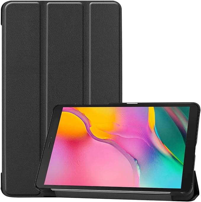 ProCase Samsung Tab A 8.0 2019 Case (SM-T290 SM-T295), Slim Hard Protective Case with Stand Function for Galaxy Tab A 8.0 Inch SM-T290 SM-T295-Black - Image 1