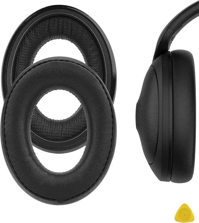 Geekria QuickFit Replacement Ear Pads Compatible with Sennheiser HD 620S/ 400Pro/560S Headphones (Black) - Image 1