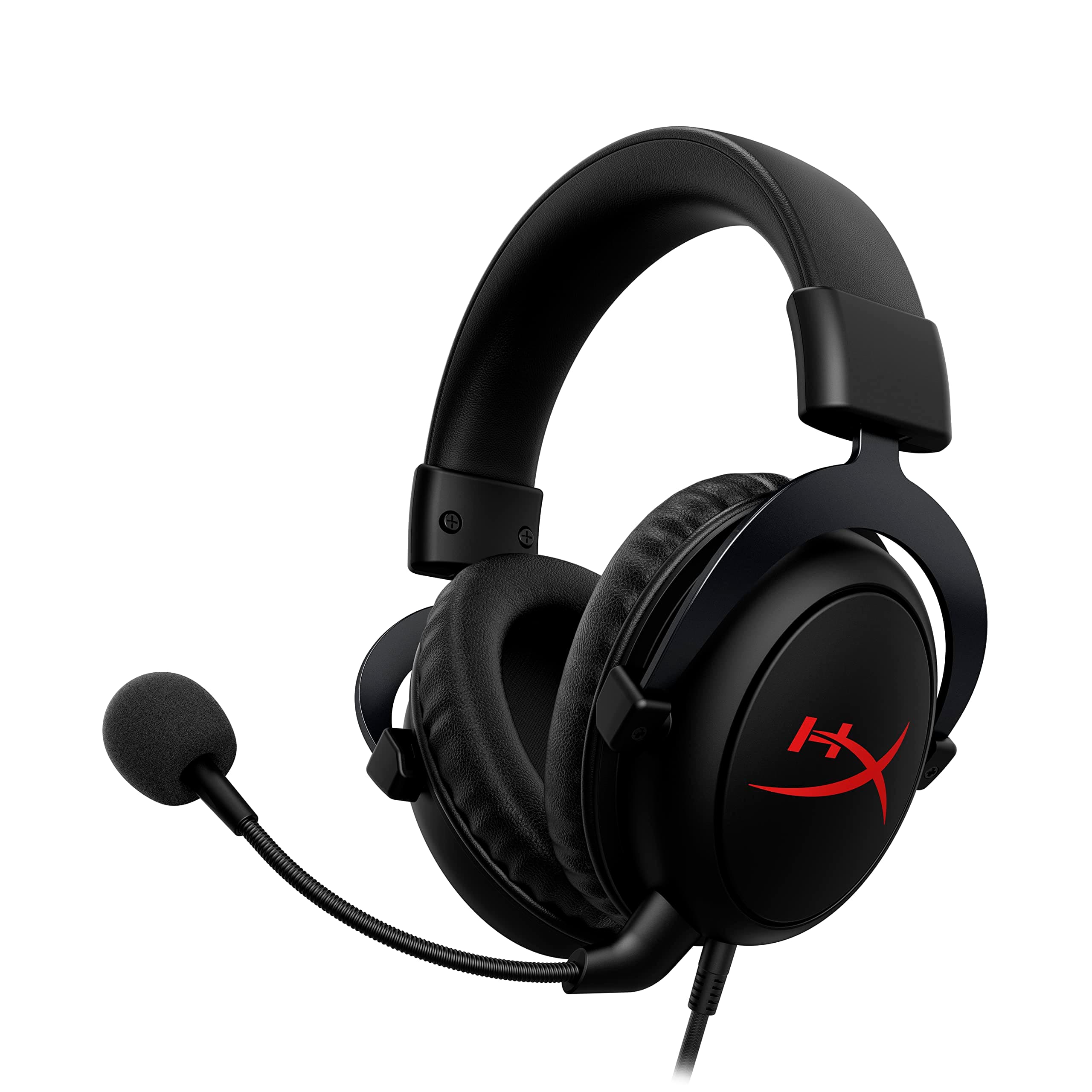 HyperX Cloud Core - Wired Headset for PC, DTSHeadpone: X, Audiospatial, Memory Foam Cushion, Durable Aluminium Frame, Black