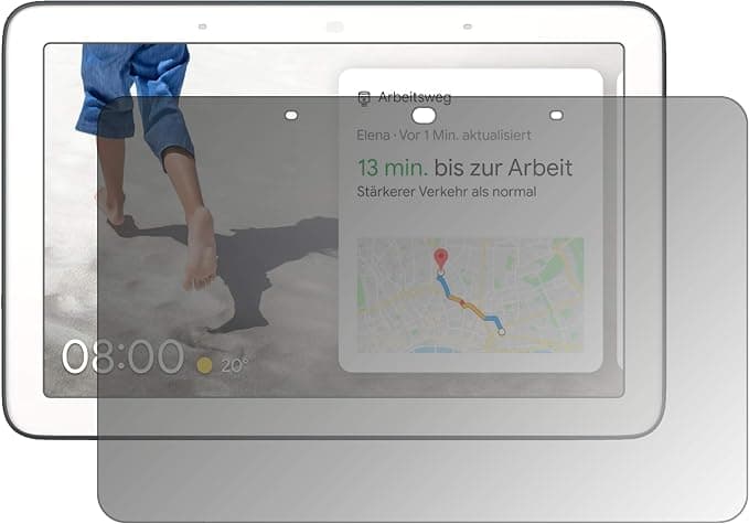 dipos I Privacy Screen Protector Compatible with Google Nest Hub Privacy Screen Protector Anti-Spy - Image 1