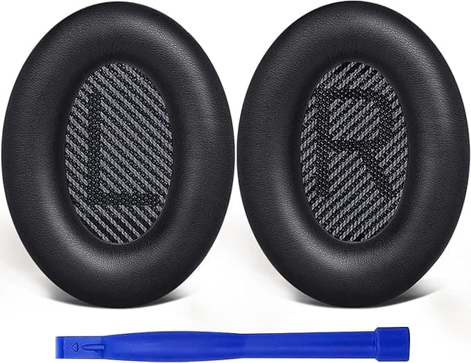 SoloWIT Ear Pads for Bose QuietComfort 35 (QC35) and Quiet Comfort 35 II (QC35 II) Supra-Ear Headphones