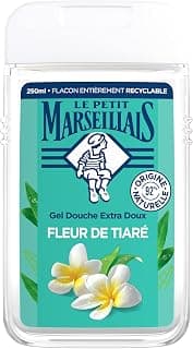 Extra Gentle Shower Gel Tiare Flower (250 ml bottle) – 92% ingredients of natural origin – pH neutral for the skin and without dyes