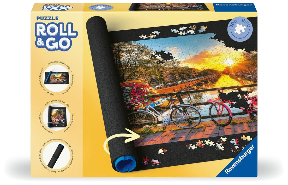 Ravensburger - Puzzle Mat - Rolling Puzzle Mat - Up to 1500 pieces - Non-slip - 17956 - Image 1