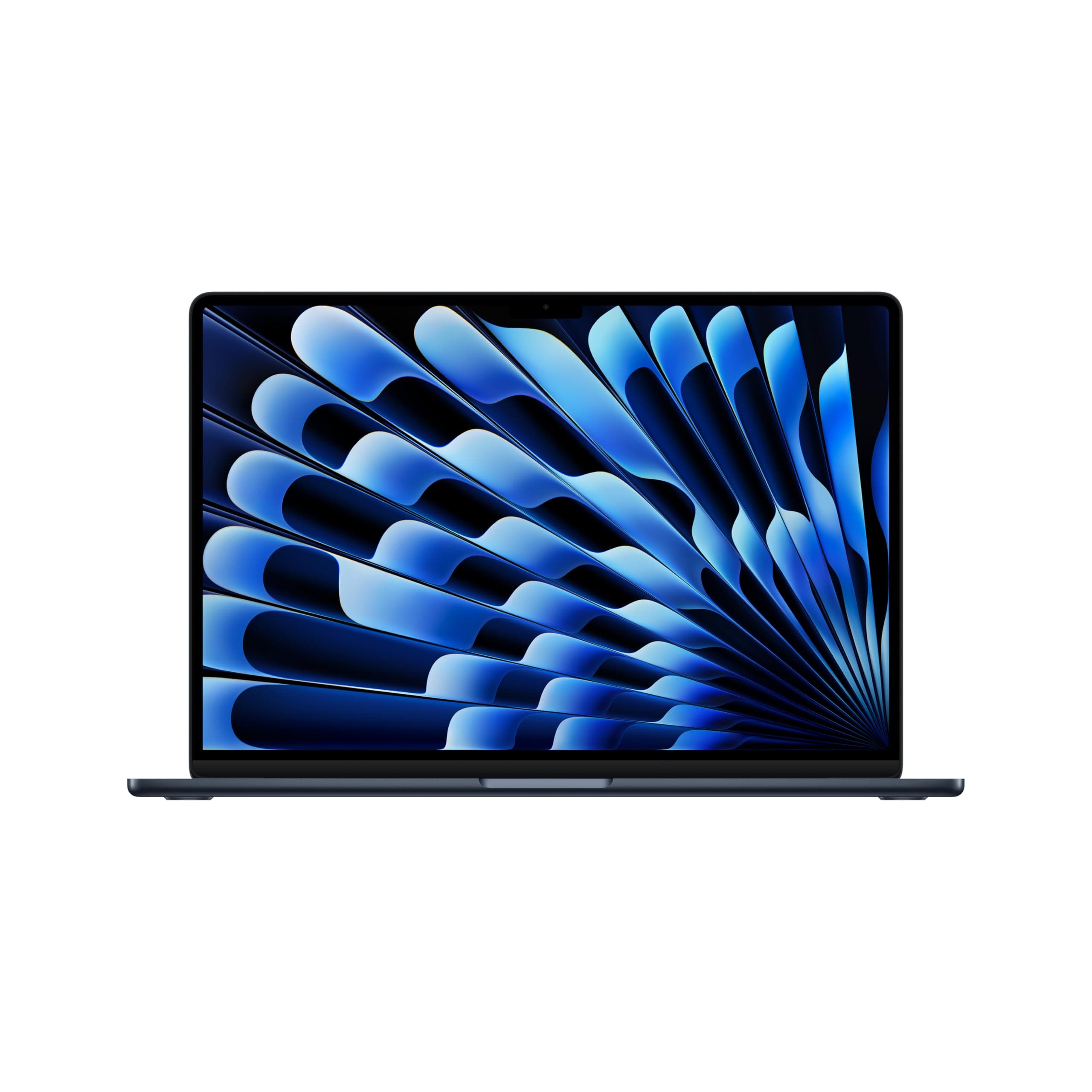 Apple MacBook Air 15 inch Laptop with M4 Chip: Designed for Apple Intelligence, 15.3-inch Liquid Retina Display, 16GB Unified Memory, 512GB SSD Storage, Touch ID; Midnight - Image 1