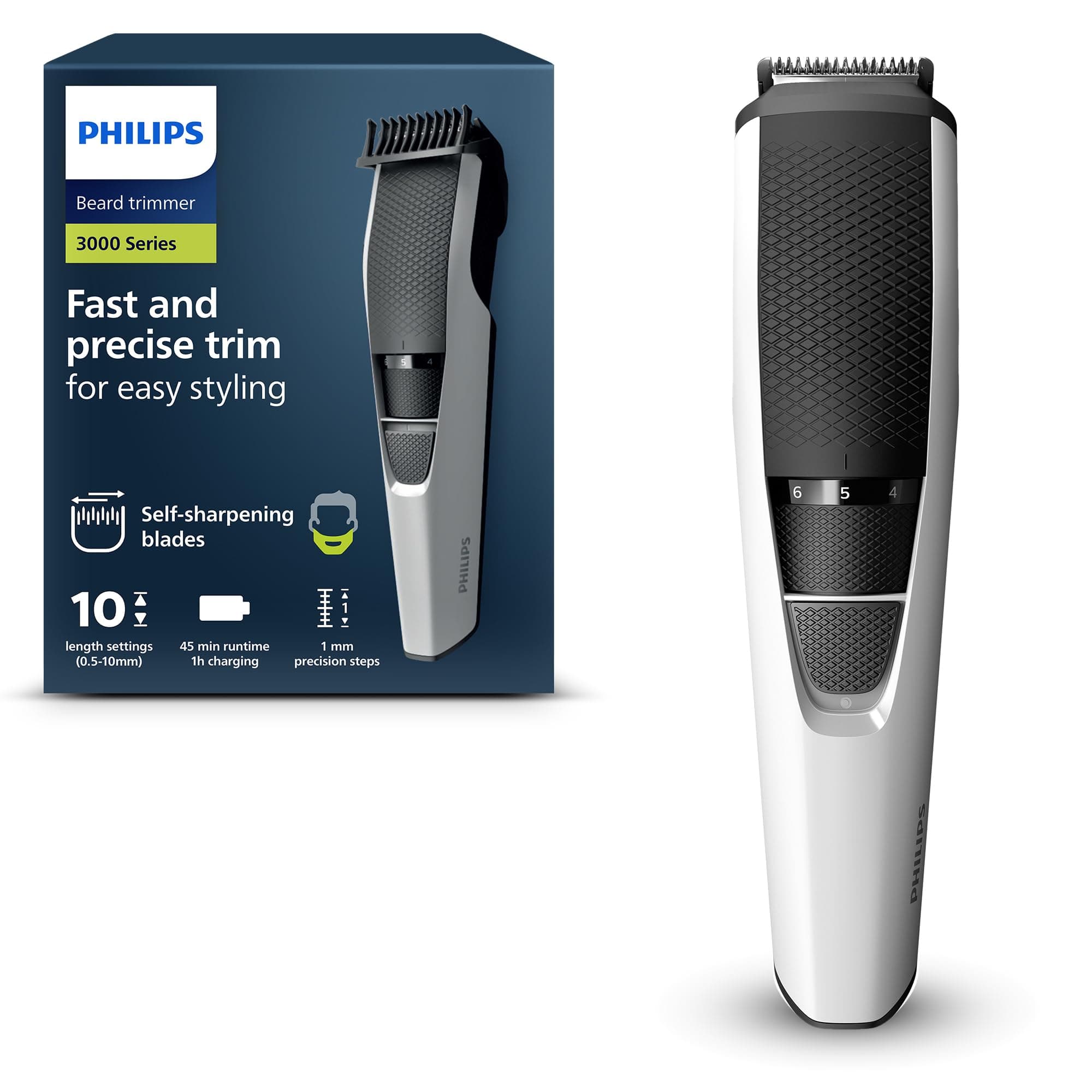 Philips - Tondeuse à barbe Série 3000, avec Technologie Lift & Trim, modèle BT3206/14 - Image 9