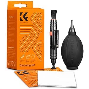 K&F CONCEPT K&F CONCEPT 4 in 1 Cleaning Kit (Cleaning Cloth + Microfibre Cloth + Photo Bulb) for SLR Camera Lens