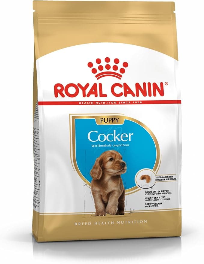ROYAL CANIN COCKER JUNIOR 3 kg Bag for Cocker Puppies from 2 to 12 Months - Image 1
